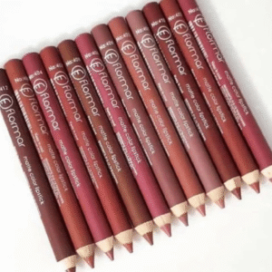 Flormar Wooden Pencil Long Lasting Matte Lipstick 12pcs Set