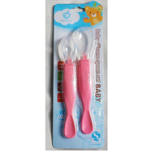 Silicone Double Feeding Spoon - 2pcs