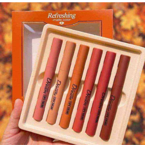 HengFang Matte Lipstick 6 Pcs Set