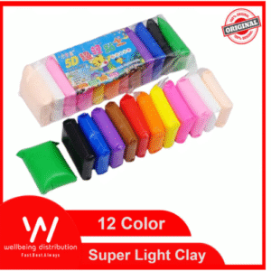 12 Colors Soft Super Light Clay Modeling Air Dry Clay For DIY Handmade Toys