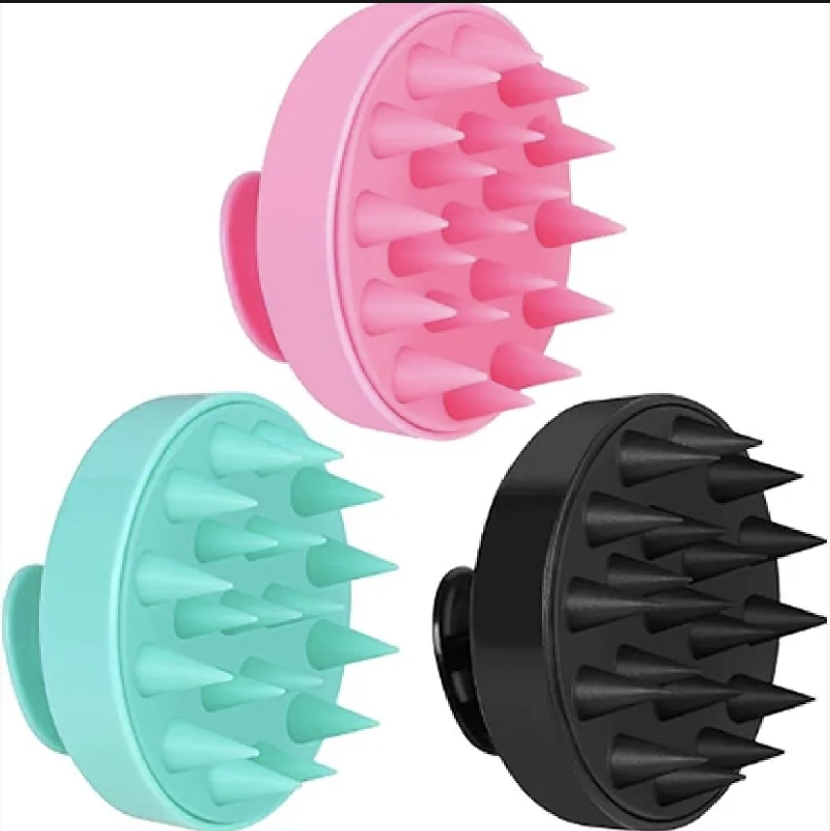 Silicone Shampoo Scalp Hair Massager Shampoo Massage Comb Bath Massage Brush Scalp Massager Hair Shower Brush Comb Care Tool